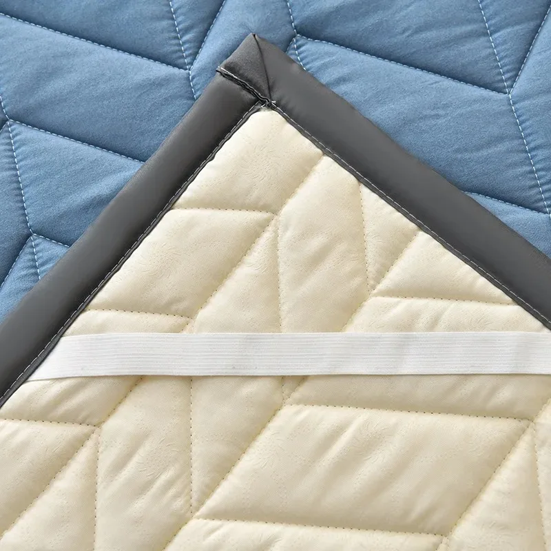 Bed Mattress Toppers Dormitory Home Single Double Foldable Bed Sheet Thin Tatami Blanket Pad Sleeping Protection Cushion ﻿