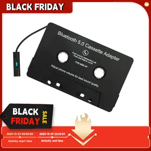 Convertisseur adaptateur de cassette Bluetooth 5.0 pour voiture, MP3, SBC,  cassette audio stéréo, adaptateur mx, lecteur de cassette pour smartphone -  AliExpress