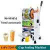Commercial Milk Boba Bubble Tea Juice Cup Sealer Machine for 90/95MM 18CM 110V 220V Cup Sealing Machine 3