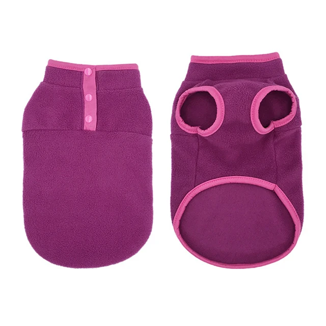 Winter Dog Clothes Soft Fleece 4
