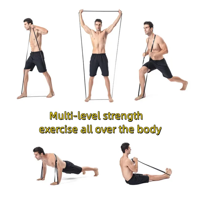 Fitness Latex Resistance Band Elastic Fitness Rubber Bands Pull Up Assist Band Gym Workout Expander Strength Trainning Equipment 5