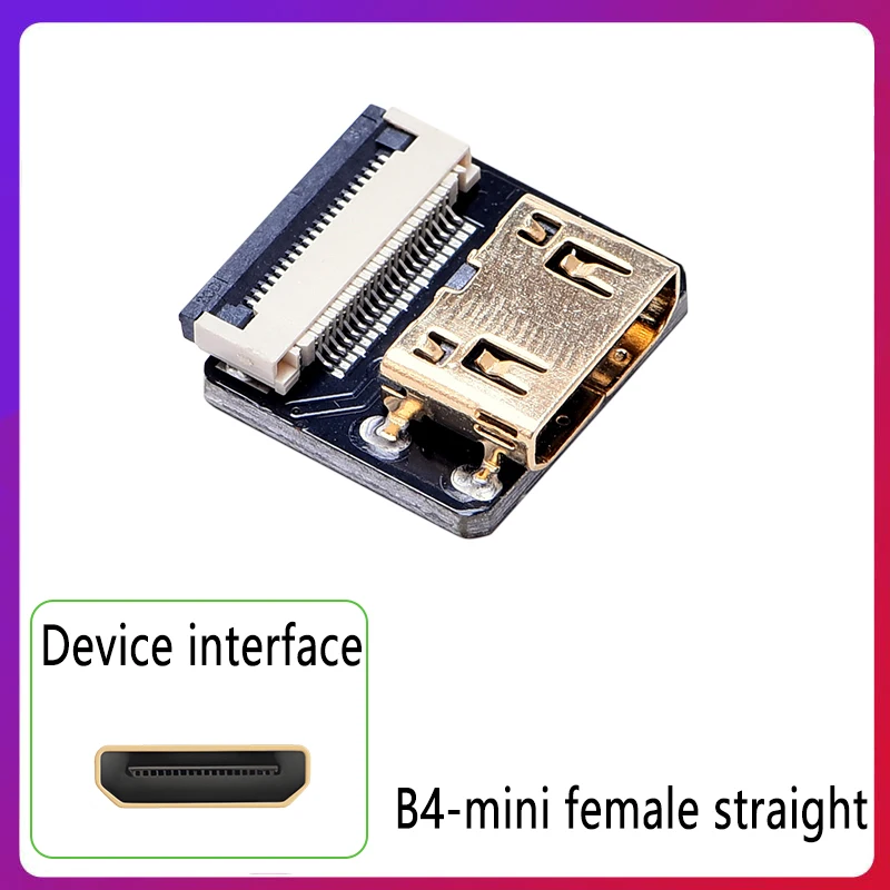 Für DJI HD MI FPV Stecker Flexible Kabel Micro HD zu Mini HD Weibliche 90/270 Grad FFC 20pin hdmi-kompatibel Flachbandkabel – Detail 11