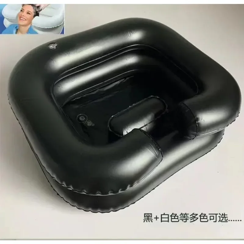 Inflatable Portable Shampoo Basin Hair Washing Basin for Bedridden Disabled Injured Hair Wash Tubat Home Sink Care