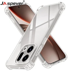 Shockproof Silicone Soft Case - Transparent Ultra Thin Clear TPU Back Cover for OPPO find x6