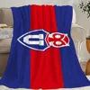 Football C-Chile LOGO U-University Blanket Travel And Gift Comfort Warm Soft Plush Suitable For Sofa Living Room Office Bedroom 1