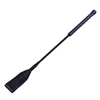High Quality Black Faux Leather Horse Whip Hand Made Halter Braided Riding Whip Horse Racing Equipment 6