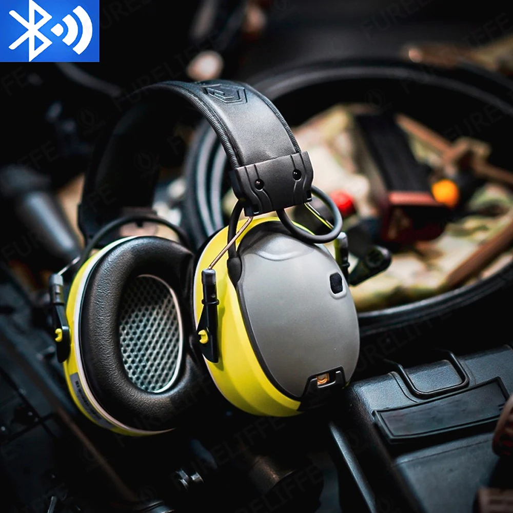 Bluetooth 5.1 EARMOR C51 Electronic Noise Cancellation Headset， Cantilever Microphone Hearing Protection&Entertainment Earmuffs