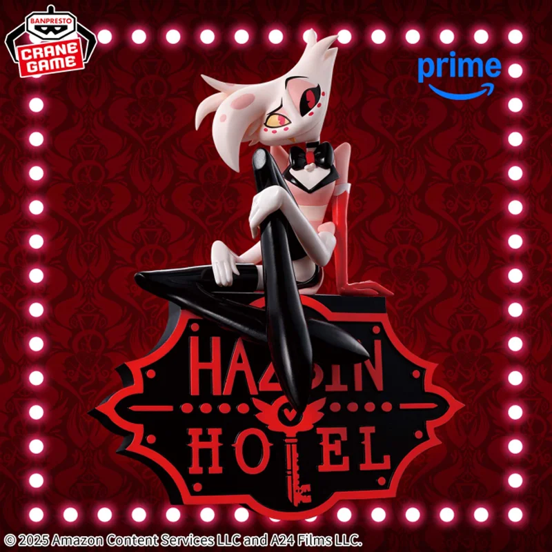 Genuine Original Bandai Banpresto Hazbin Hotel Husk Angel Dust