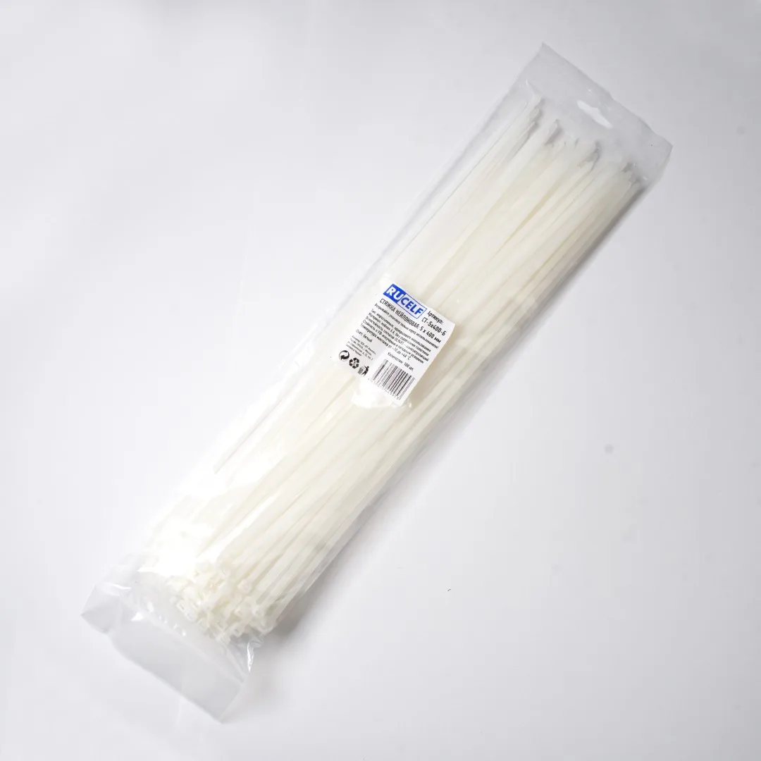 Стяжка нейлоновая 5х400. 8. Стяжка нейлоновая 5х400. 158-415 derzhi хомуты. Стяжки кабельные 5х400 100шт.