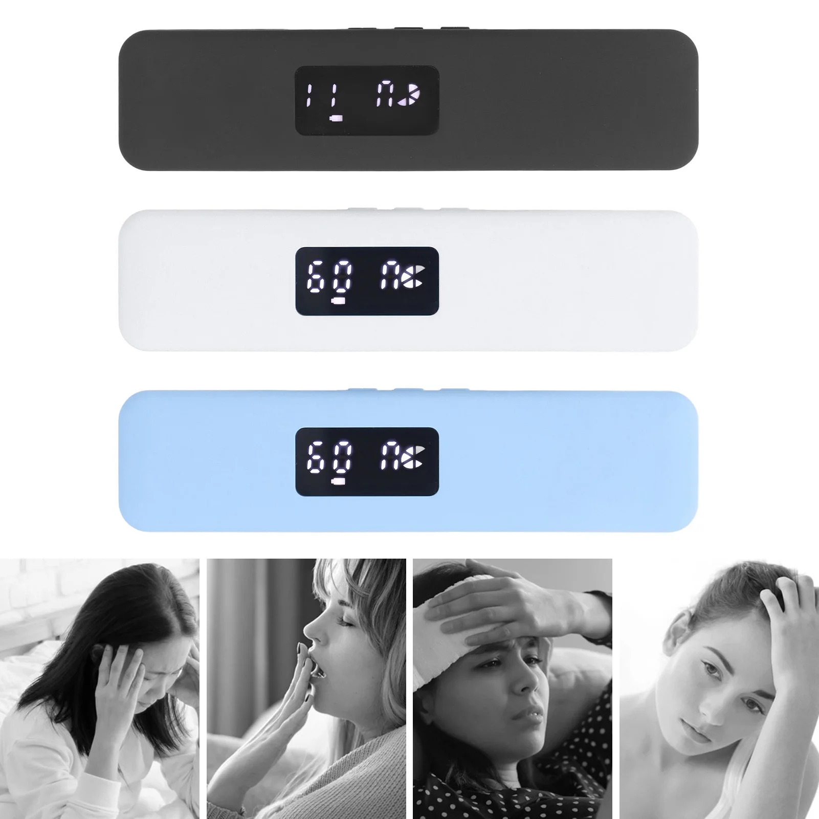 Bluetooth Speaker Mini Bluetooth Speaker Audio Speaker Bone Conduction Speaker Pillow Speaker Wireless Bluetooth Sleep Aid Timer Function Bone Conduction Manual Volume Control with Digital Display for Home