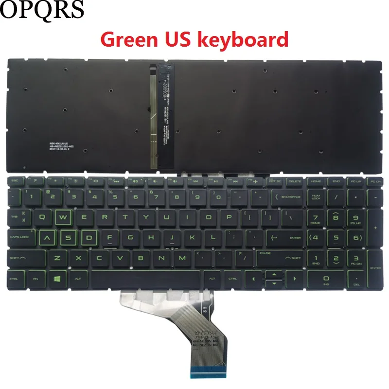 Green US backlit