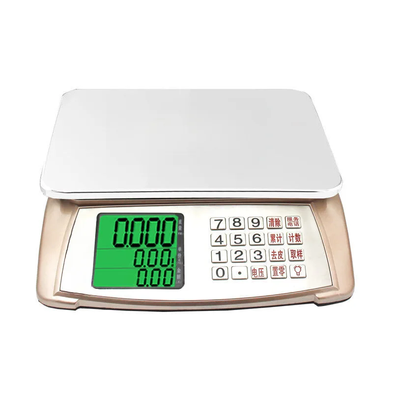 zhejiang yiwu 30kg 40kg smart scales electronic scale with big display