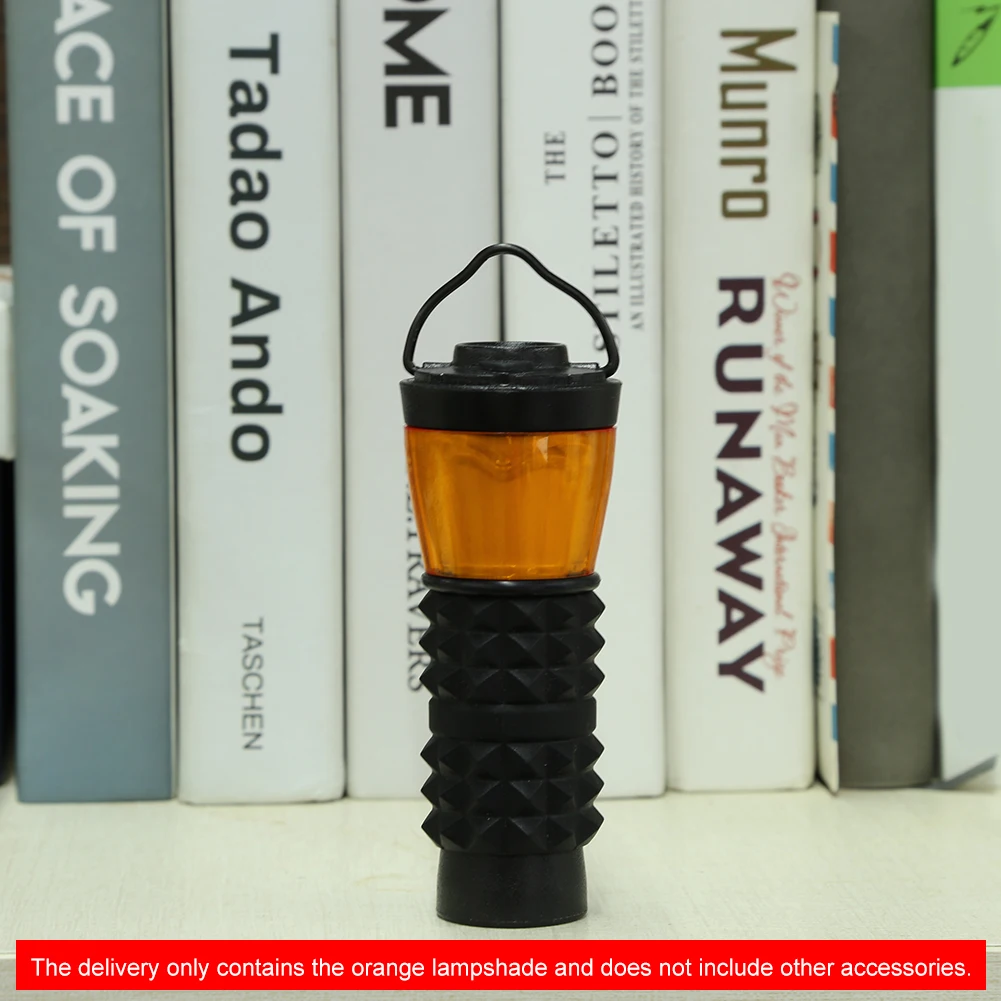 Orange Light Protective Cover Color Change Camping Lamp Cover Plastic Lantern Cover Lightweight for Goal Zero Light