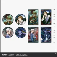 Sunsyea Tears of Themis Official Merch miHoYo Original WMYJH Series Badge Colored Paper Raven Libra Adjudicator King