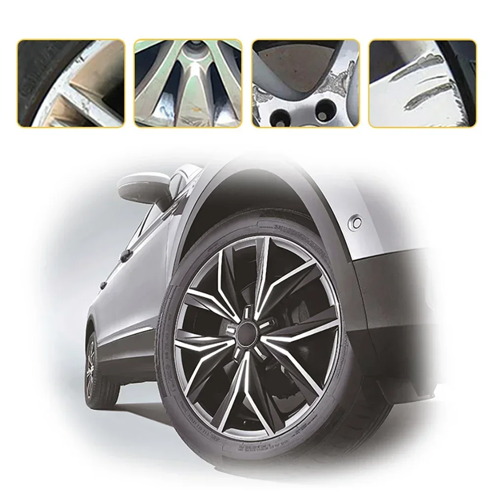 Wheel Repair Kit Aluminum Alloy Car Washable Auto Wheel Rims Repair Tool Set Dent Scratch Restore Rim care Accessories