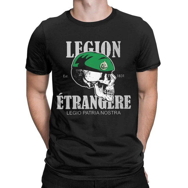 French Foreign Legion Men T-Shirt Legion Etrangere Logo and Motto Special  Forces Shirts Size S-3XL - AliExpress