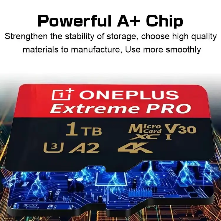 Oneplus 오리지널 클래스 10 128GB 마이크로 TF/SD 카드 휴대폰용 고속 메모리 안정적인 성능 디지털 카메라 노트북 PC MP3