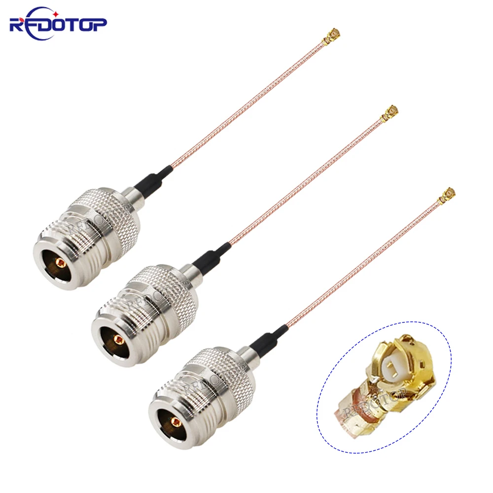 

U.FL IPX IPEX1 Female to L16 N Female Connector 50 Ohm RG-178 RF Coaxial Cable for Mini PCI WIFI WLAN Antenna Extension Jumper