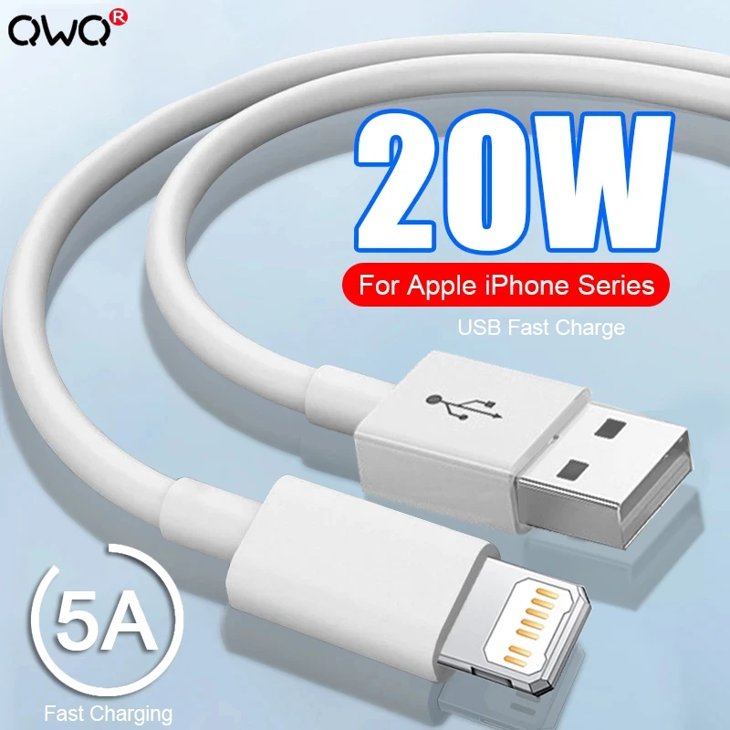 USB Original carga rápida para iPhone, Cable Lightning para iPhone 13, 12, 11 Pro Max, 7 Plus, SE, XR, X, XS| | - AliExpress