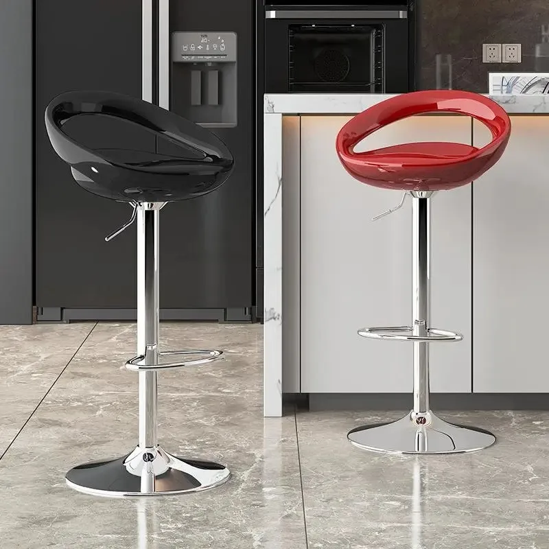 Bar Counter Chair High-end Feel Home Front Desk Cashier High Stool Modern And Simple Adjustable