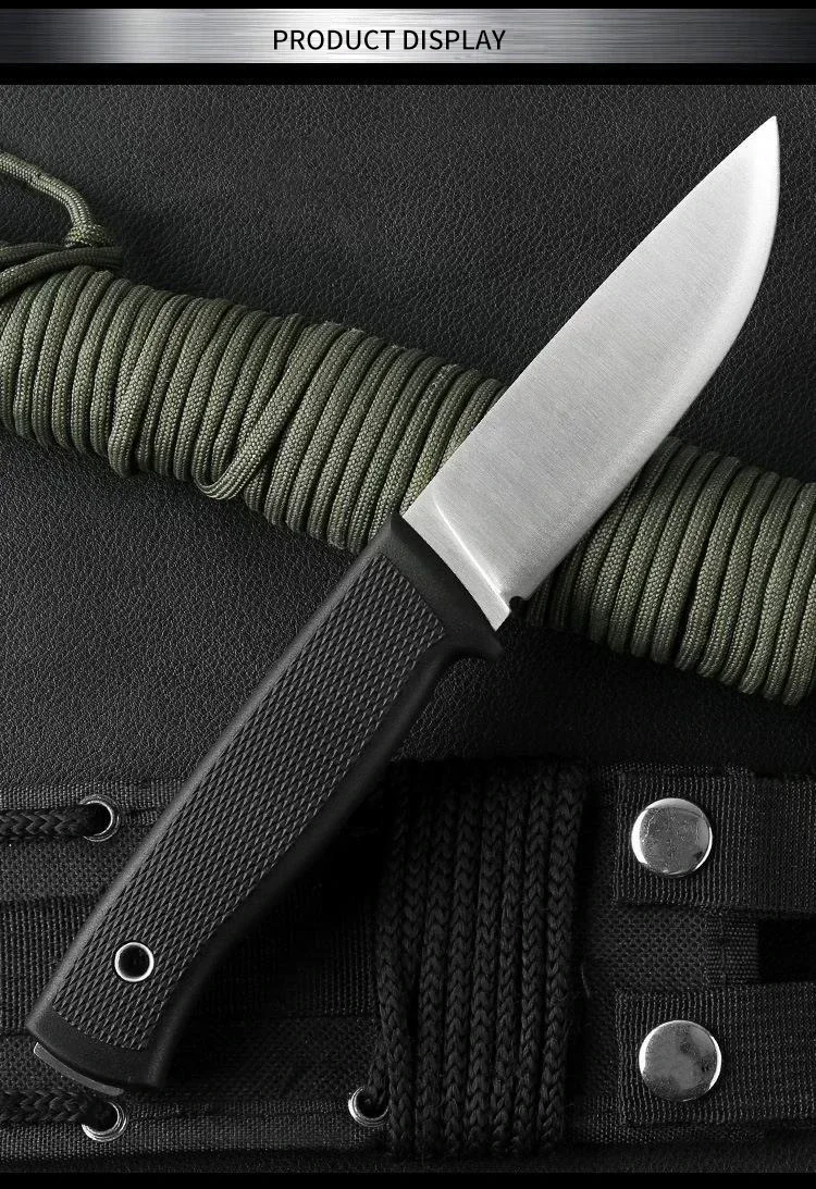 Description Picture 6 of itemF1 Fixed Blade Bushcraft Knife VG-10 Blade Handle Edc Known as The Hunter Eye and One of The Best Survival Knives In The World