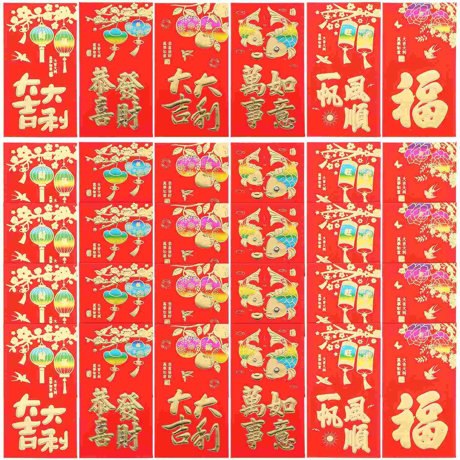 

Китайские Красные сумочки для денег HongBao для праздника Весны, новогодние красные конверты, сумки для денег, весенние праздничные сумочки для денег