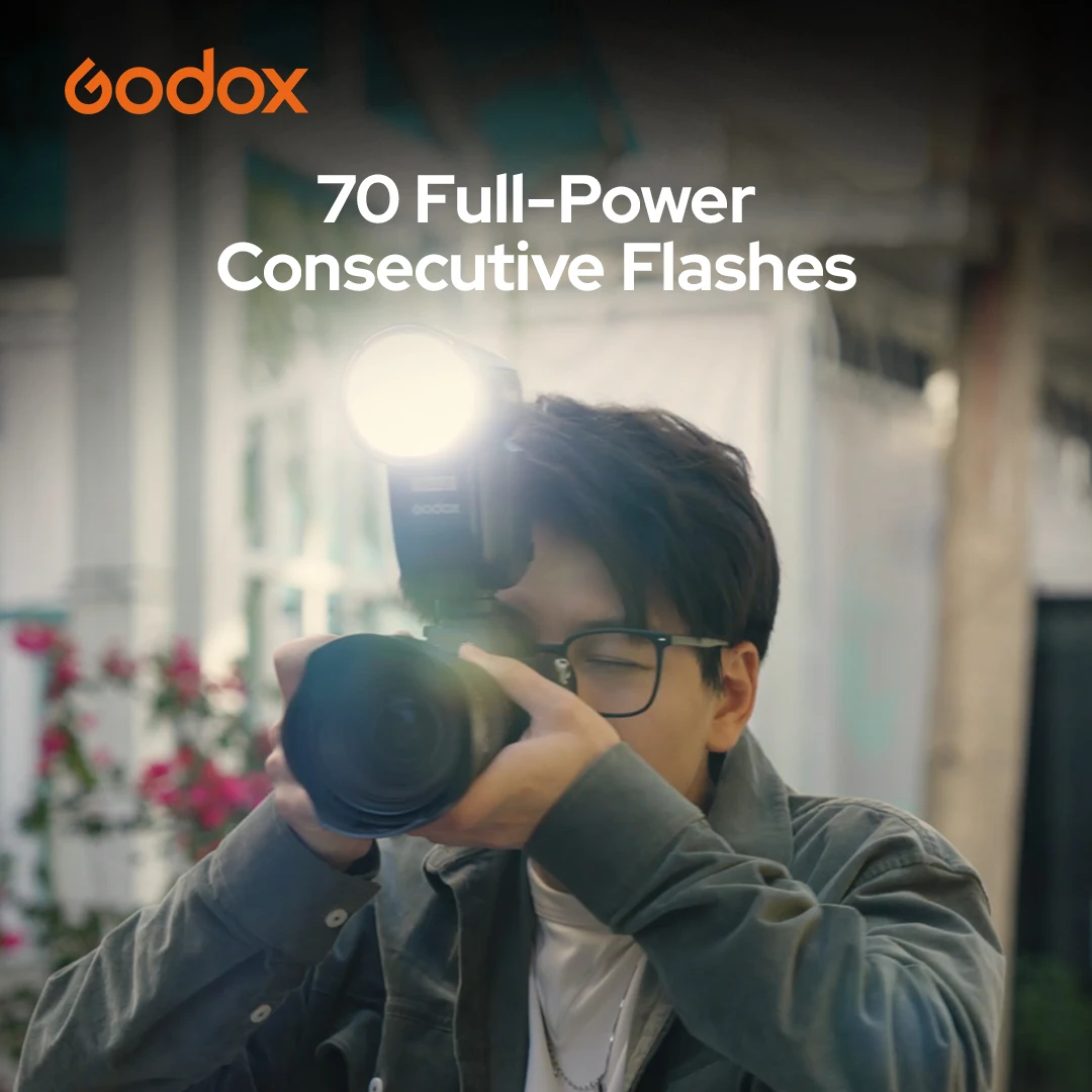 TTL Li-ion Round Head Flash Wireless Transmission Speedlite Godox for Canon Nikon Sony Fuji Olympus on camera flash,camera flash