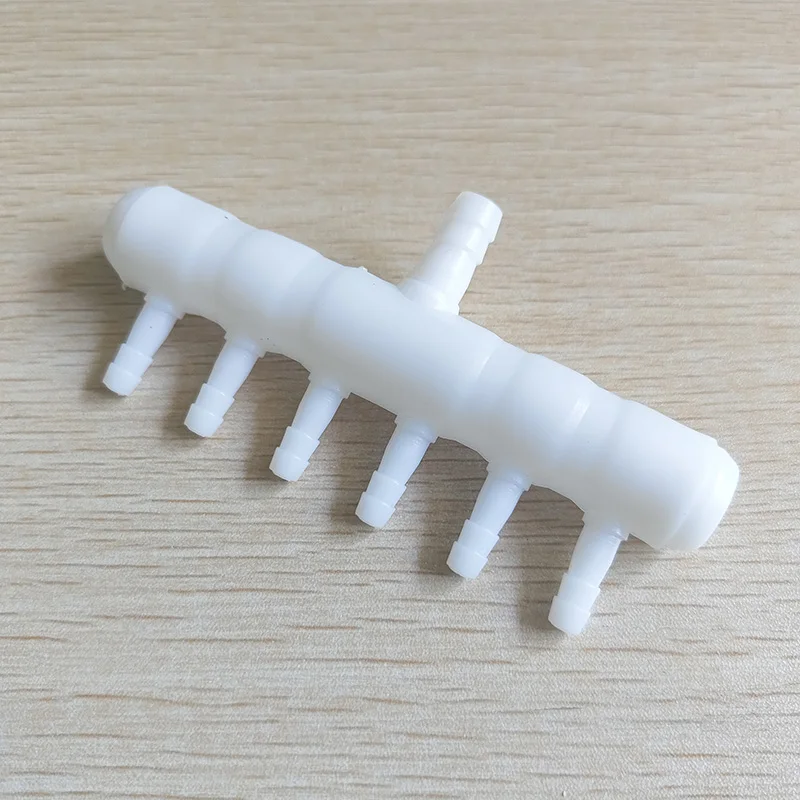 Aquarium Fish Tank Air Flow 4 6 8 Way Outlets Plastic Divider Oxygen Splitter Lever Valve Fr Pond Air Pump Connector 1pcs