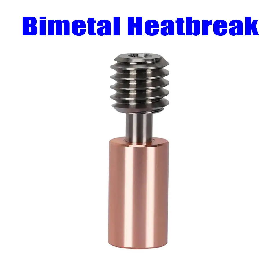 Bimetal HeatBreak For Ender 3 S1 Throat Ender 3 S1 Pro Bimetal Throat For Ender 3 V3 SE/ K1/ K1 Max Throat 3D Printer image 8