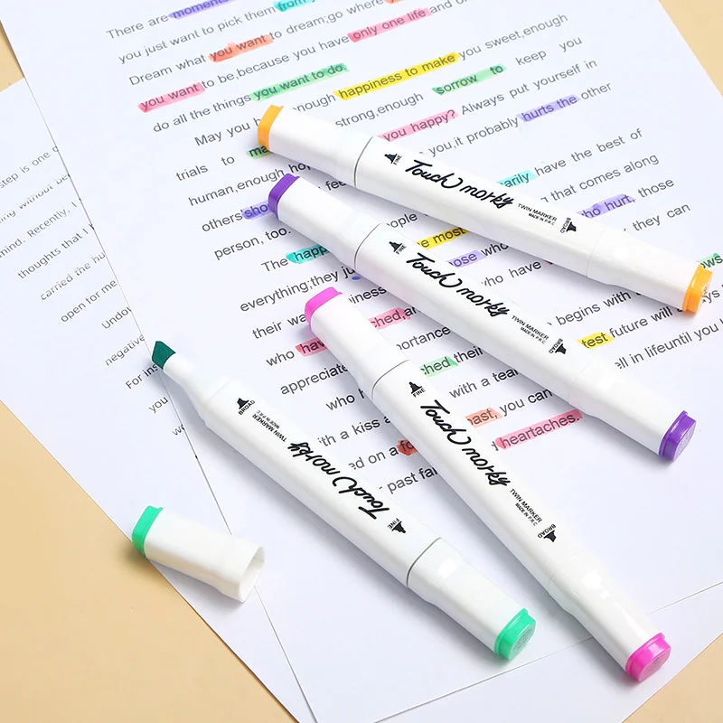 12 Colors Manga markers set Water washable Children drawing pens Stationery painting shetch School art supplies manga markers,manga marker pen