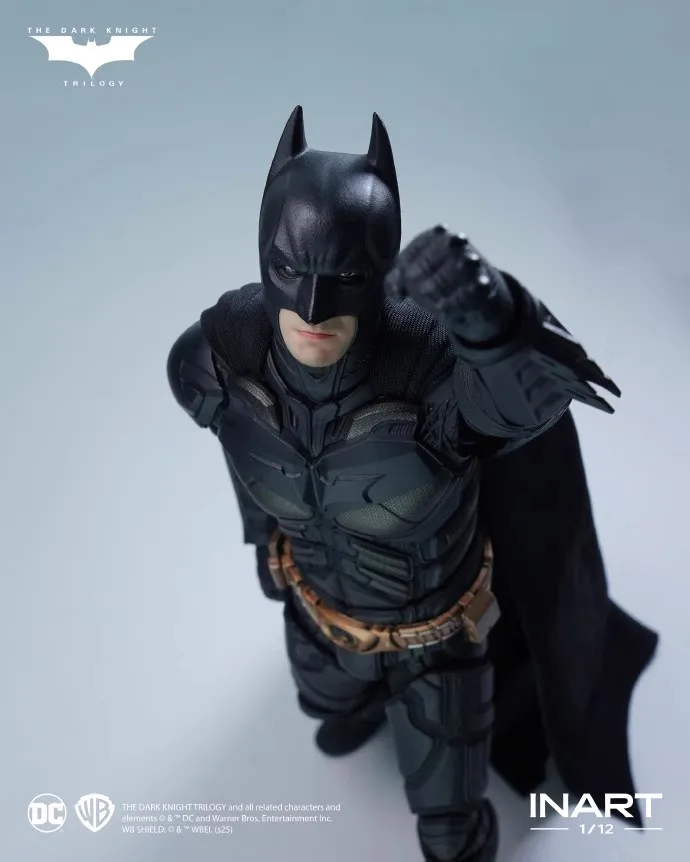 Inart Studio Batman Dc The Dark Knight Trilogy 1/12 Bat Man
