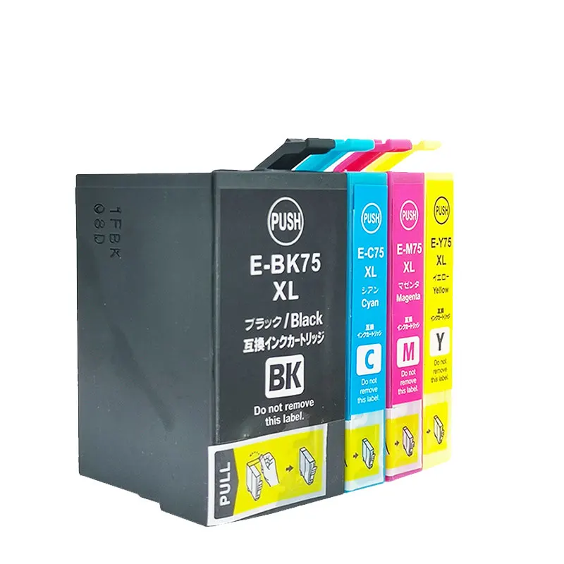 

Совместимый картридж для принтера Epson IC75 ICBK75 ICC75 ICM75 ICY75