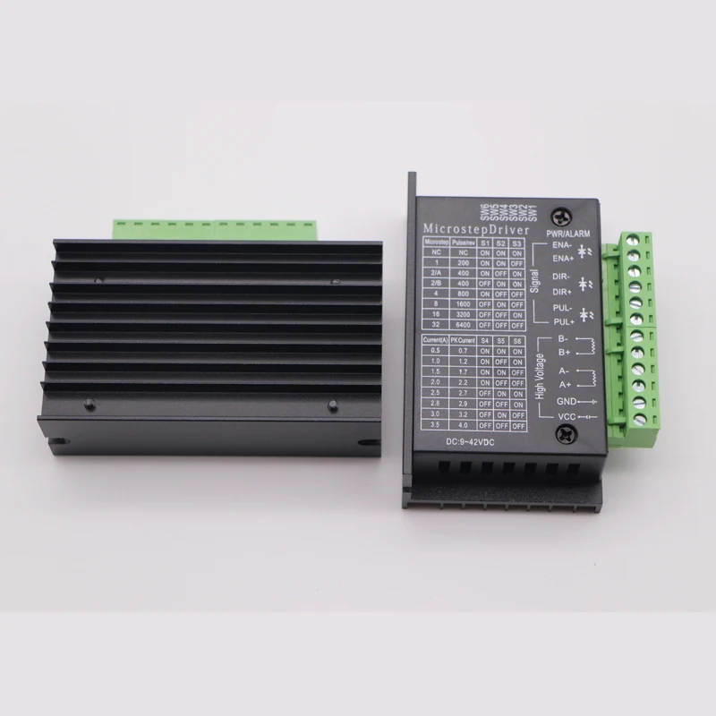 Upgrade TB6600 Stepper Motor Driver 42/57/86 Nema 23 34 Nema17 32 Segments 4.0A 42VDC for 3D CNC Wood Router Engraving Machine