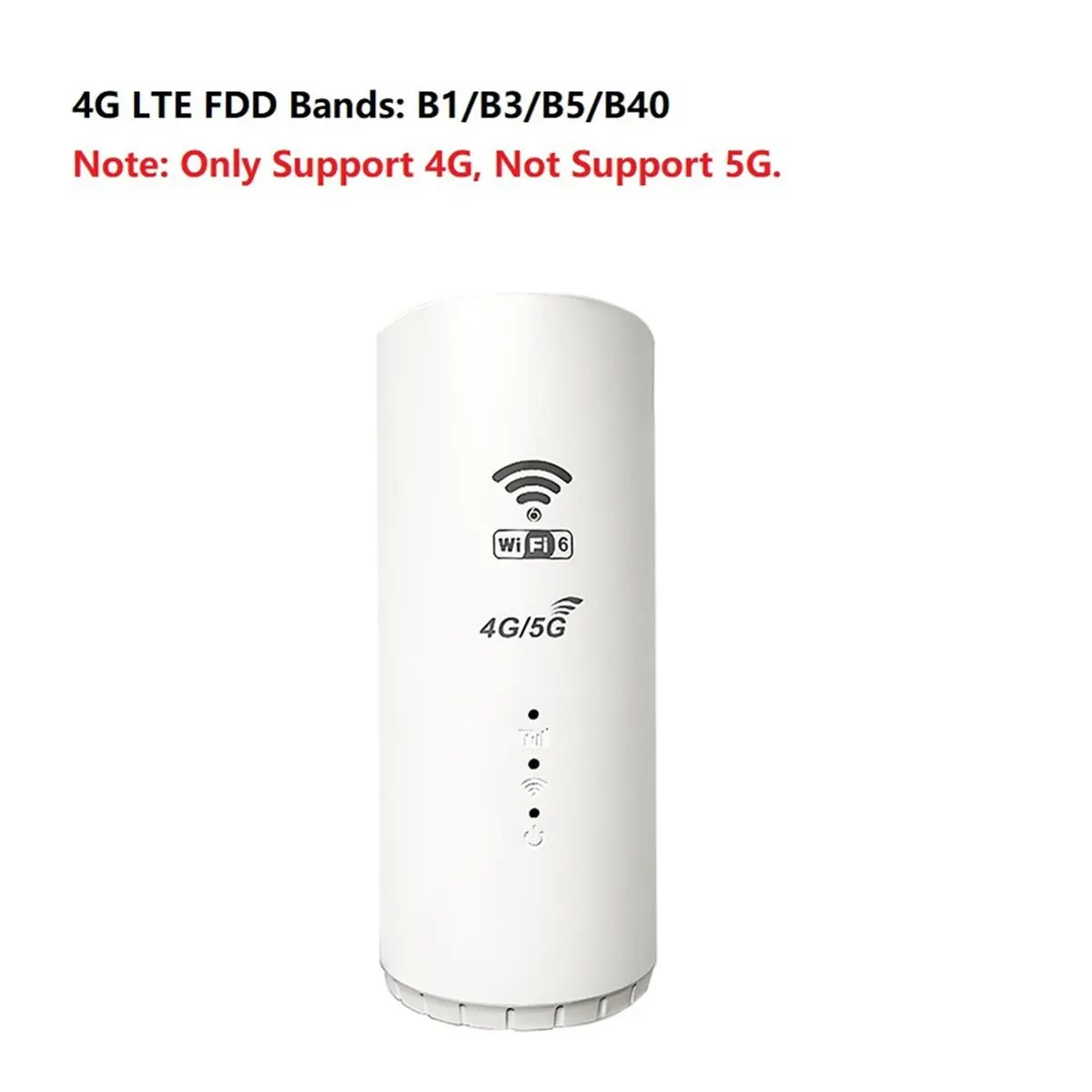1개의 LAN 포트가 있는 4G LTE 라우터 150Mbps 무선 WiFi 라우터 홈 오피스 WiFi 핫스팟 라우터, 5G 지원 안함