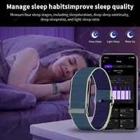 New GPS Trajectory AI Health Bracelet Heart Rate Blood Pressure HRV Monitor Call Reminder Smart Watch Sport Band Fitness Tracker - Image 3
