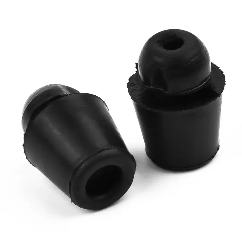 Set of 10 Black Rubber Car Bumper Door Protectors
