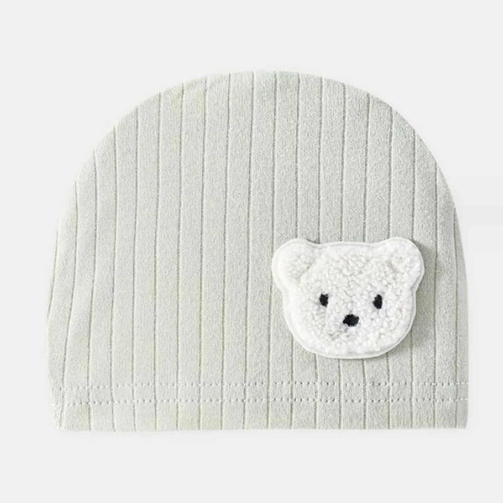 Baby Girl Hats Cotton Solid Color Cute Decoration Spring Summer Autumn Newborn Baby Bonnets 0 3 Months Hospital Baby Boy Caps 4