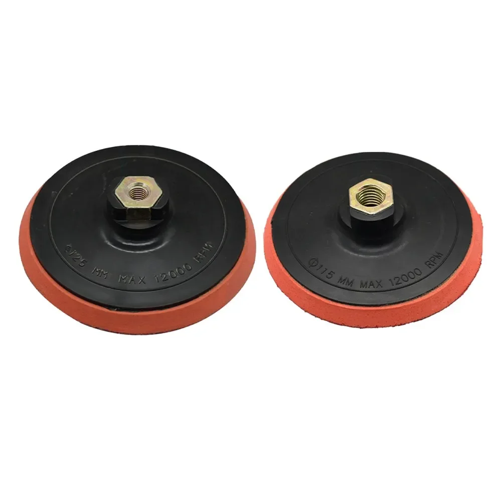 

1pc 4.5/5"inch 115/125mm Backing Pad Self-adhesive Hook And Loop Backed Plate Abrasive Disks For Sander Angle Grinder Power Tool