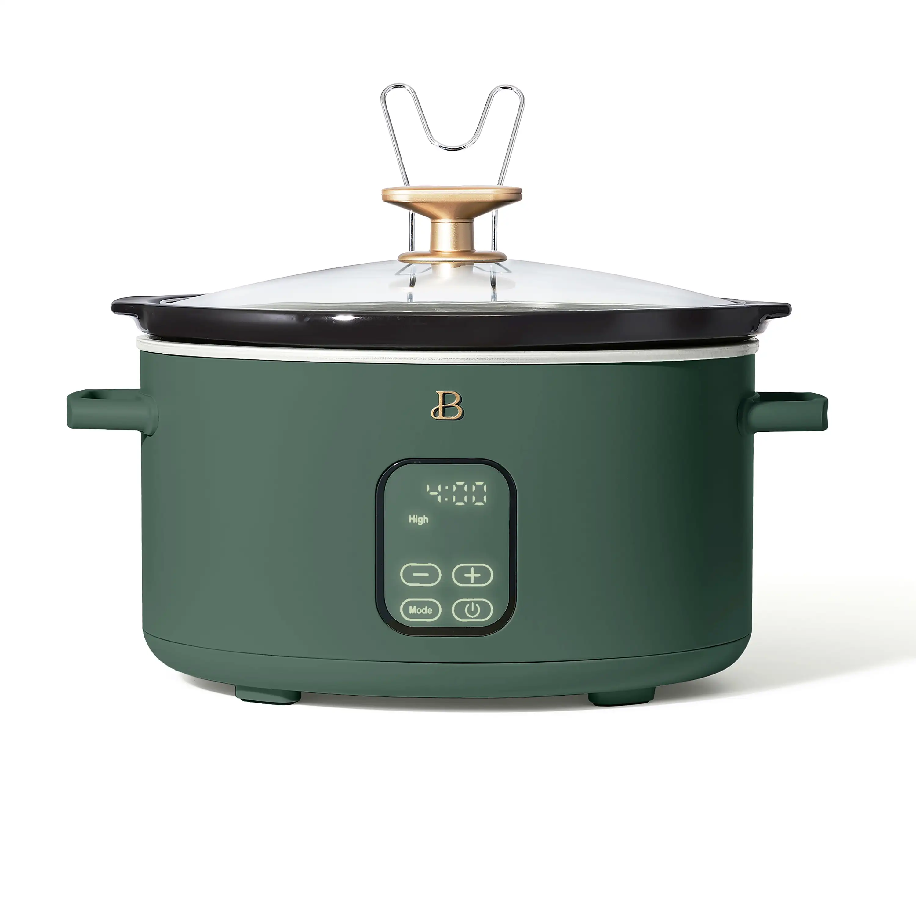 

6 Qt Programmable Slow Cooker, Thyme Green by Drew Barrymore