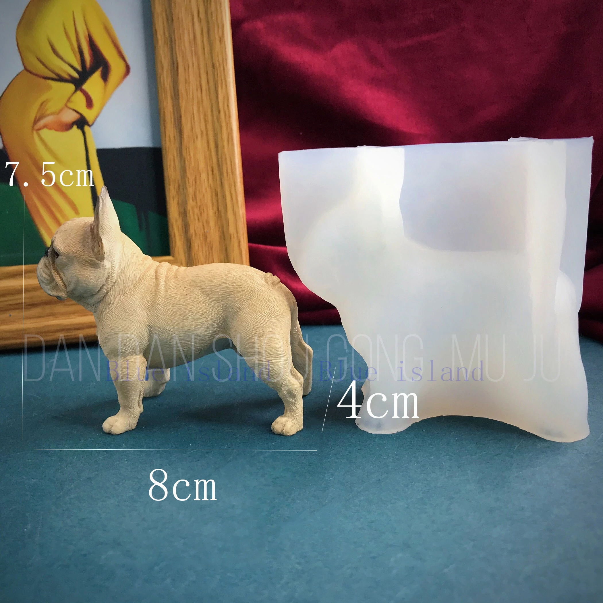 Lot De 3 Moules En Résine époxy, Moule En Silicone De Style Animal