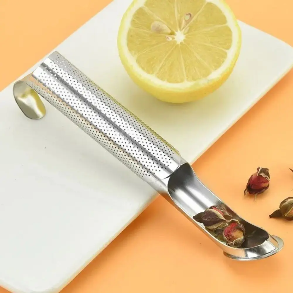 Long-handle Tea Infuser Strainer For In-home Or Outdoor Usage 1pc