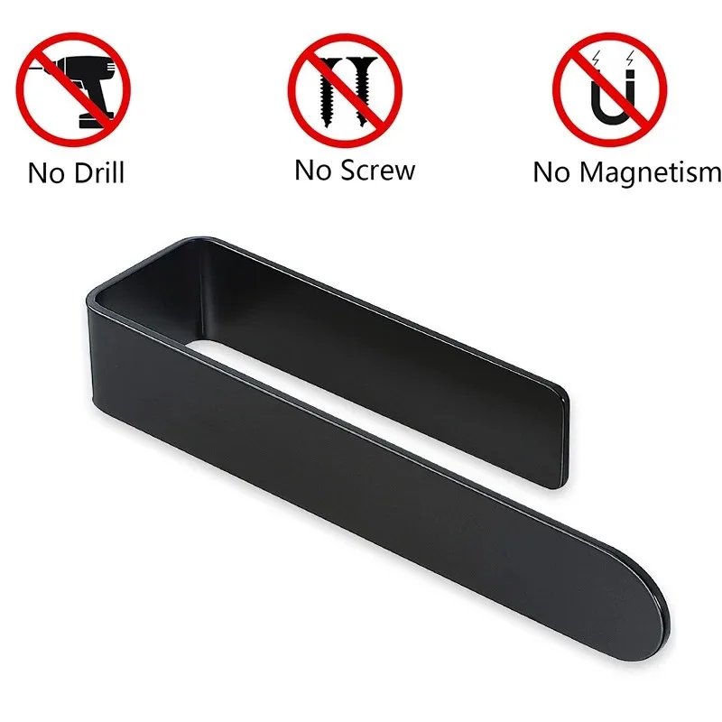 Towel Rack Non-punched Towel Rack Bathroom Self-adhesive Bathroom Kitchen Hand Household Items towel rack towel holder