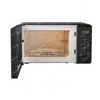 *0.7 cubic foot desktop microwave oven, 700 watts, black LED display screen, kitchen timer, household desktop microwave oven 3