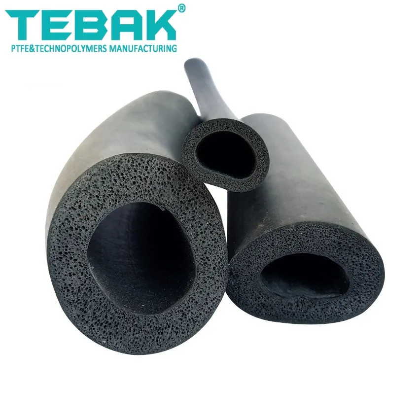 

Length 1M to 3M Different Size Hollow O Type EPDM Foaming Strip EPDM Foaming Tube Inserted EPDM Rubber Foaming Hollow Strip