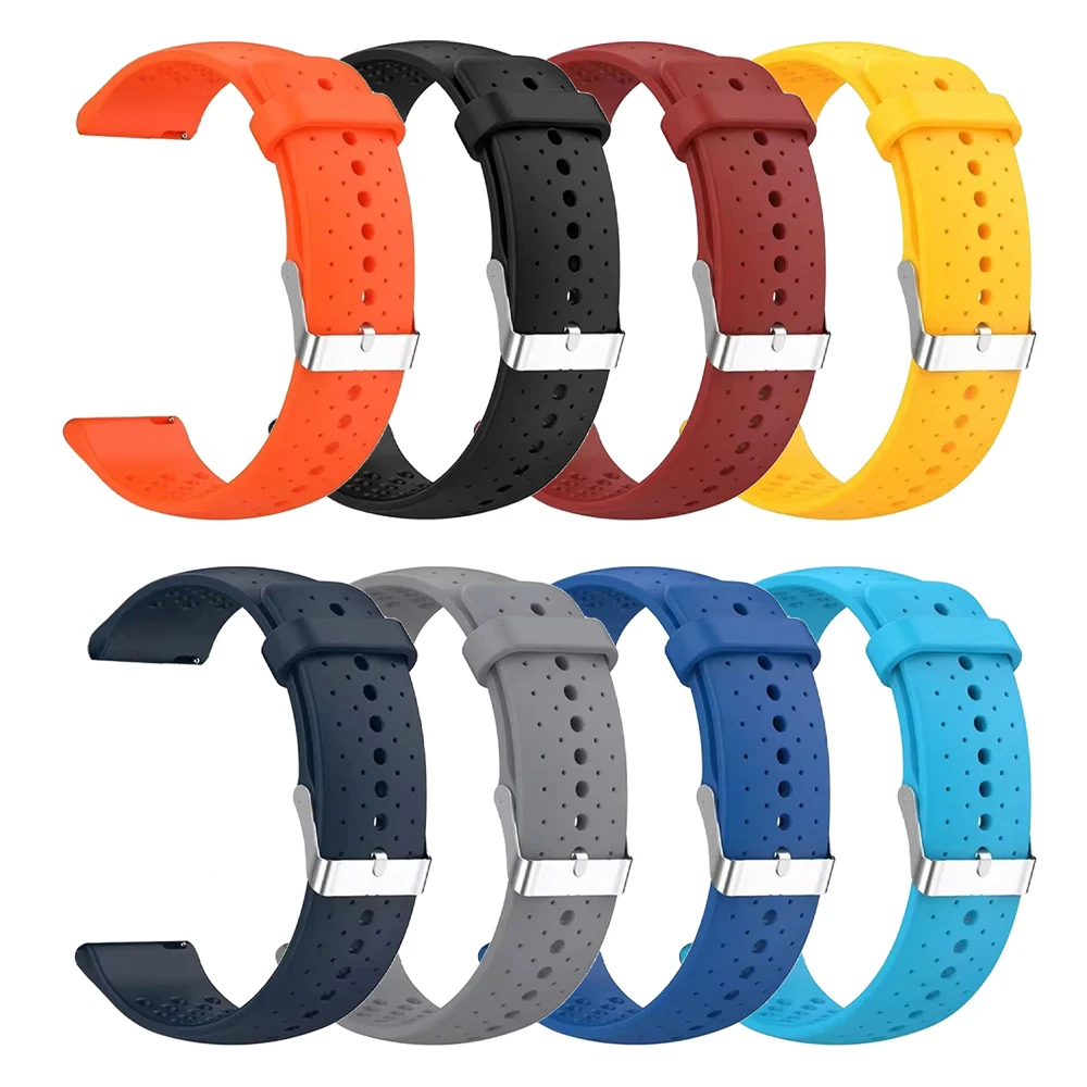 Breathable Silicone Strap - 20/22mm Sport Band Replacement Wrist Bracelet