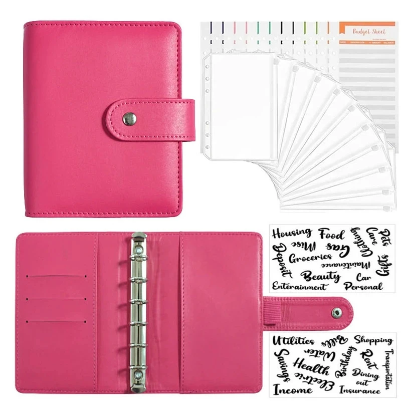 Ultimate Budget Planner Cash Envelope Savings Binder - Financial Management Notebook