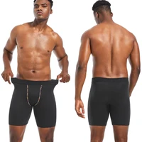 Boxer Long en Polyester pour Homme, Sous-Vêtement Sexy et Confortable, à la Mode 3