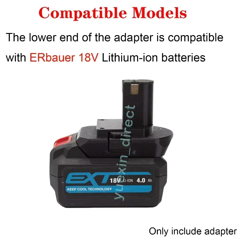 Adapter For ERbauer 20V Lithium Battery Converter To for Ryobi