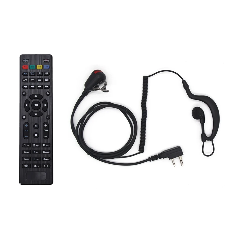 

Hot TTKK Replacement TV Box Remote Control For Mag254 Controller With Walkie Talkie Earphone