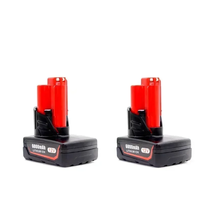 Аккумулятор для шуруповерта milwaukee m12 12 В XC, 3,0/6,0/2460 Ач 12 В, литий-ионная батарея 48-11-2421 2411 48-11-, Новинка